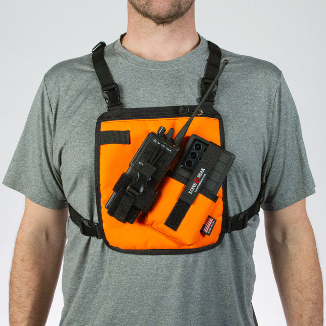 Radio and Cell Phone Chest Pack Small