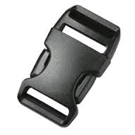 1" side squeeze buckle
