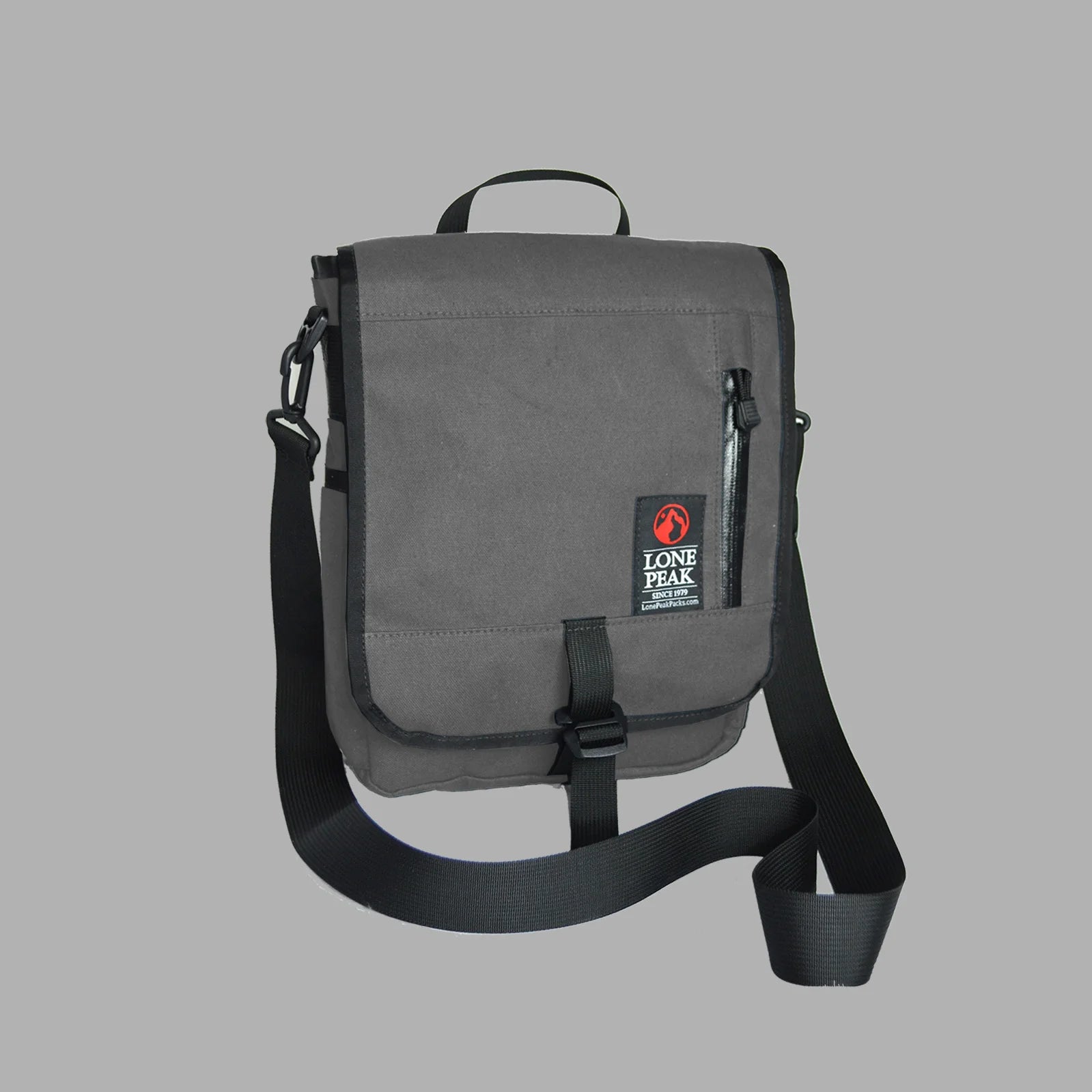 cross body bag in grey