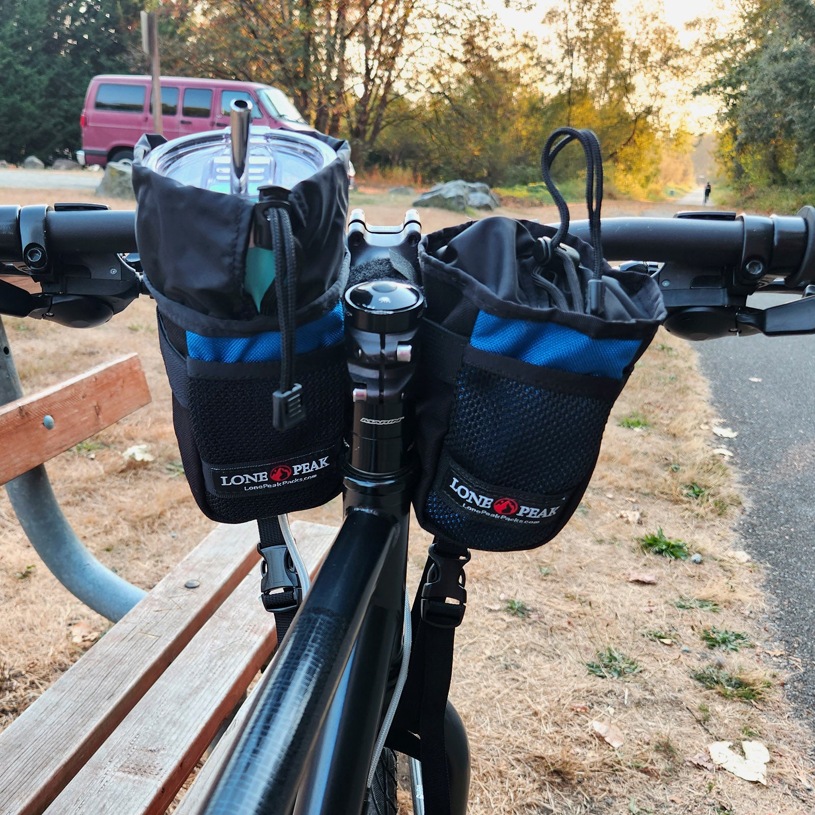 Canteen Handlebar Feed Bag | Lonepeakpacks.com