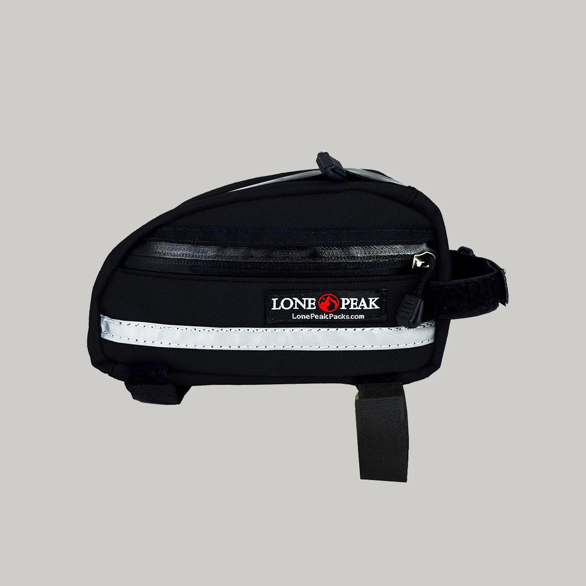 Lone Peat top tube bag black