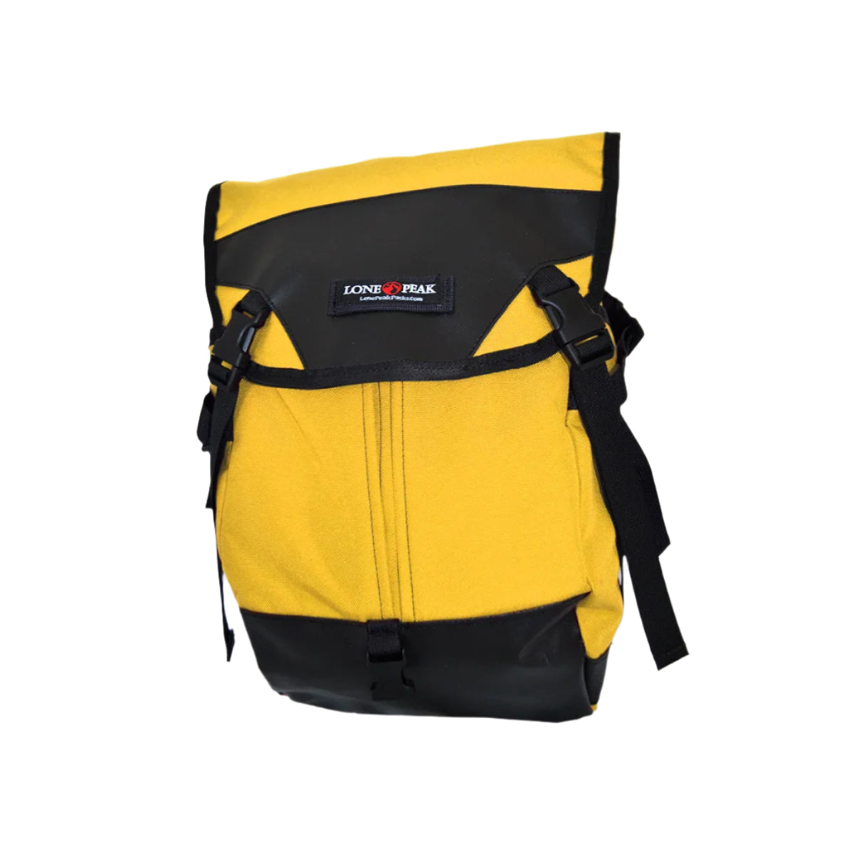 backpack pannier in gold