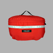 red recumbent seat bag