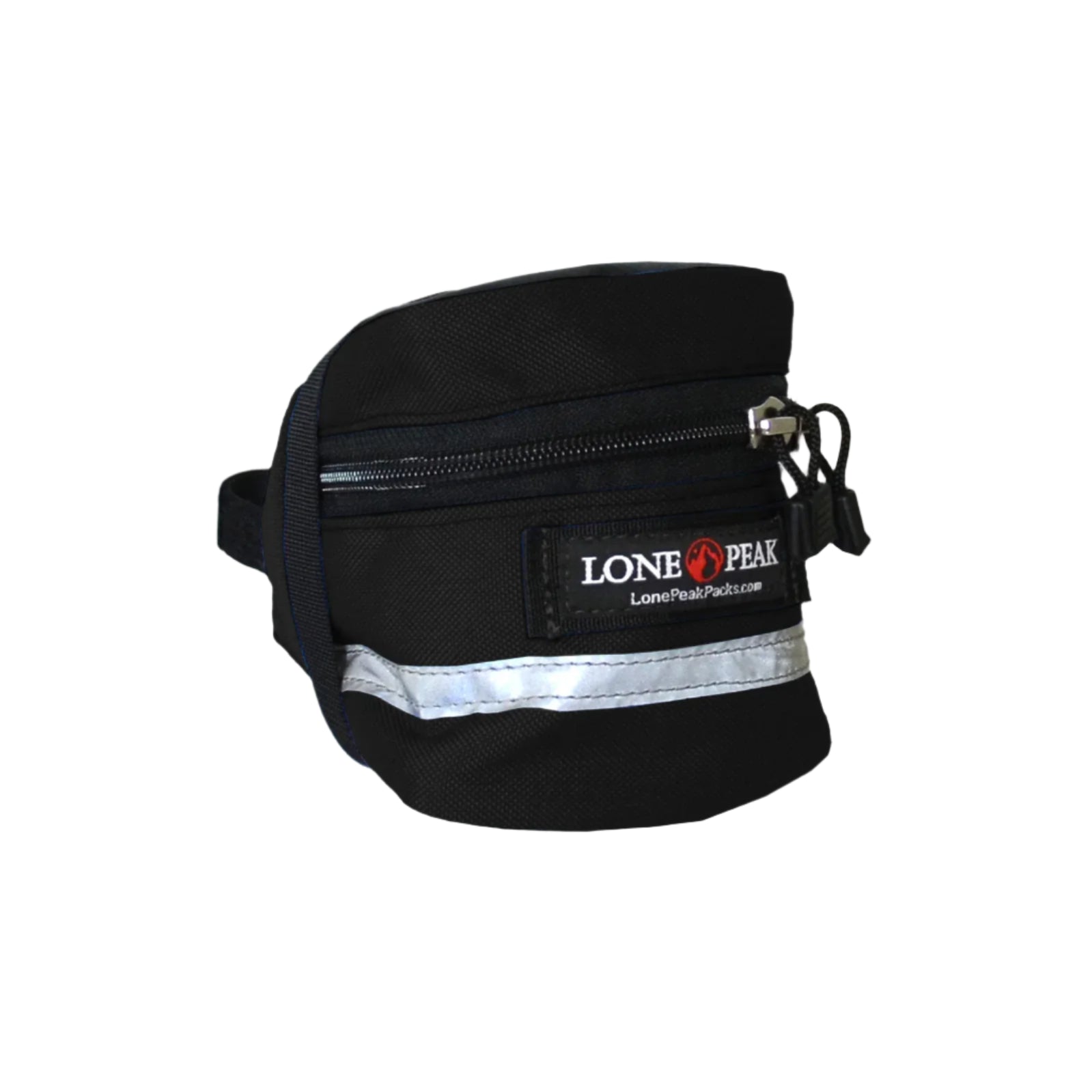 mini wedge saddle bag black