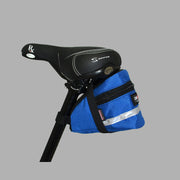 Lone peak saddle bag mounted on seat.