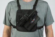 Radio and Cell Phone Chest Harness Small