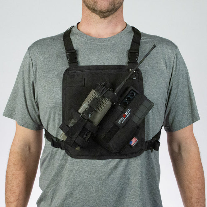 Radio and Cell Phone Chest Pack