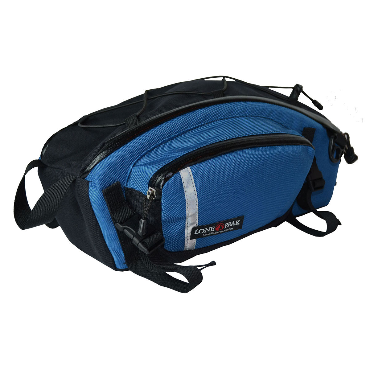 Cycling Rack Pack Swayback Rack Pack - Rear Rack Bag - Bike or Ebike Bag