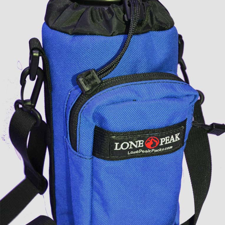 Water bottle holder blue