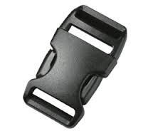 1" side squeeze buckle