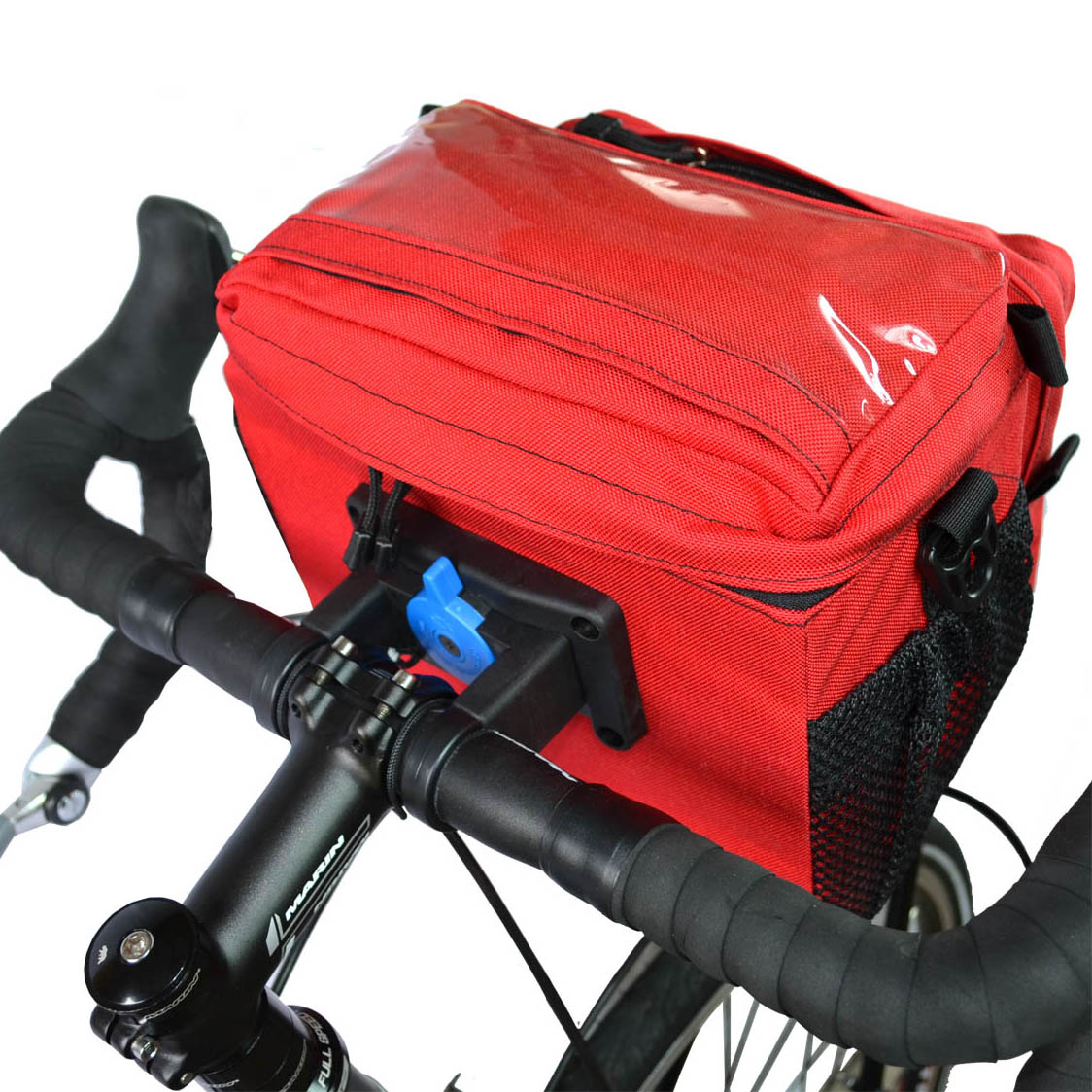thumbnail image 2 of 3L Hard Shell Scooter Storage Bag - Waterproof, Quick Release, For Kick Scooters & Bikes 2 of 9